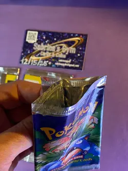 Empty Shadowless Base Set Complete Artwork Pokemon Card Opened Packs - Image 4