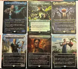 MTG Secret Lair x The Office Dwight’s Destiny Foil Edition In Hand (No Bonus) - Image 1