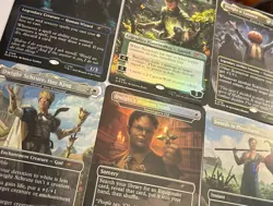 MTG Secret Lair x The Office Dwight’s Destiny Foil Edition In Hand (No Bonus) - Image 2