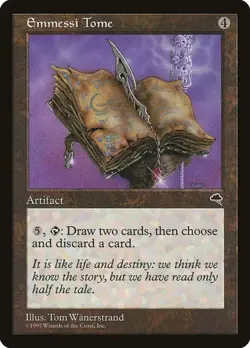 2x Emmessi Tome Tempest LP MTG - Image 1