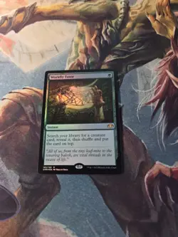 Worldly Tutor Dominaria Remastered Foil NM - Image 1