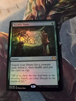 Worldly Tutor Dominaria Remastered Foil NM - Image 2