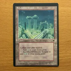 *Svyelunite Temple MISCUT* NM+ NEVER PLAYED Fallen Empires MTG VINTAGE FAST SHIP - Image 1