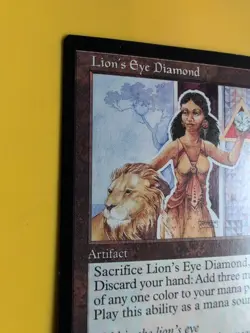 Lion's Eye Diamond. Old Vintage. Mirage. Magic The Gathering. As Shown In Pics - Image 5