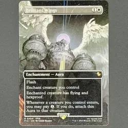 Brilliant Wings Borderless Regular (FIC 0454) MTG Final Fantasy NM - Image 2