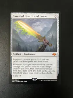 MTG- Sword of Hearth and Home x1 - MH2 - Image 1