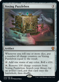 1 x Vexing Puzzlebox - Foil - Commander Legends: Battle for Baldur's Gate - Ligh - Image 1