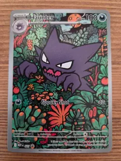 2025 Pokemon Haunter Black Star Promo 027 - Mega Gengar Deck - NM - Image 1