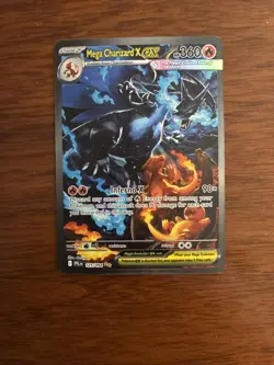 Mega Charizard x Ex Phantasmal Flames 125/094 Ultra Rare Great Condition Pokemon - Image 1
