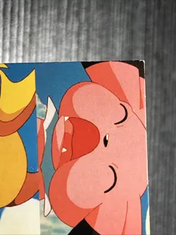 Pokemon Topps Looks Like Trouble #44 Pikachus Vacation Movie Blue logo HOLO - Image 3