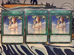 Yugioh Forbidden Chalice Platinum Secret Rare RA04-EN137 Near Mint x3 - Image 1