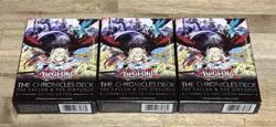 x3 YUGIOH THE CHRONICLES DECK: THE FALLEN & THE VIRTUOUS (ALL-FOIL EDITION) DECK - Image 1
