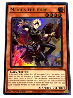 Medius The Pure - Yugioh DUAD-EN008 - 1st Edition - ULTRA RARE - Image 1