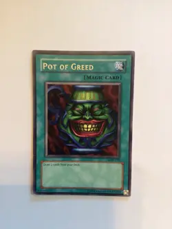 Pot of Greed LOB-119 The Legend of Blue Eyes White Dragon MP ✨ - Image 1