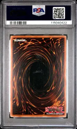 2003 Yu-Gi-Oh! Dark Paladin Magician's Force MFC Unlimited Ultra Rare PSA 9 - Image 2