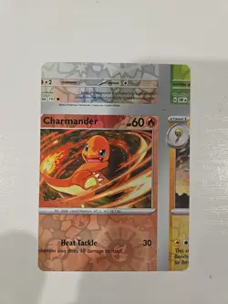 MISCUT ERROR Charmander - 026/197 - Common Pokemon Card - Near Mint - Image 1