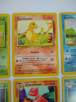Pokemon Base Set Starters + Evolutions + Pikachu + Eevee+Jigglypuff- Exact Cards - Image 3