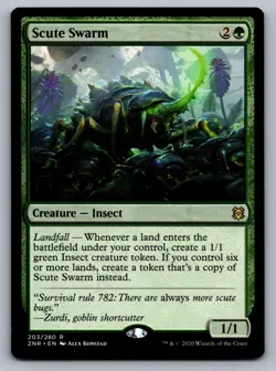 Prerelease Cards #203 Scute Swarm - Image 1