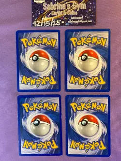 Elekid Magby Murkrow Sneasel Neo Genesis Rare Pokemon Cards - Image 2