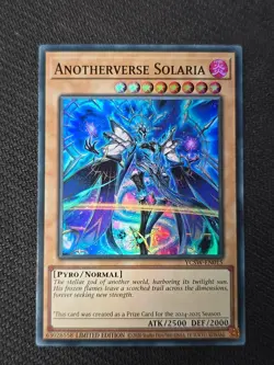 YCS Prize Card Anotherverse Solaria Super Rare Ultimate NM YCSW-EN015 - Image 1