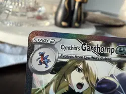 Pokemon TCG Cynthia's Garchomp EX Holo Card 232/182 Sv10: Destined Rivals MINT - Image 5
