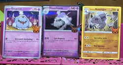 Halloween Pokemon TCG Trick Or Trade BOOster 30 Card Complete Master Set 2023 - Image 5