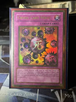 Yugioh Crush Card Virus Limited Edition Gold Ultra Rare GLD1-EN038 LP/VMP - Image 3