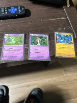 Pokemon TCG Kirlia, Ralts , Riolu Promo Cards Collector Chest 2025 - Image 1