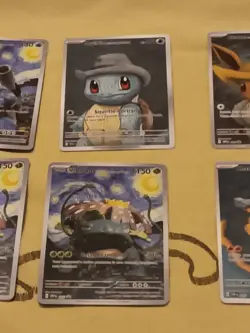 8 Van Gogh pokemon cards - Image 3