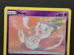 Pokemon Mew 32/68 Hidden Fates Reverse Holo Pokemon TCG NM-Mint Rare Card - Image 2