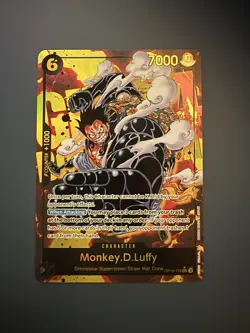 Monkey.D.Luffy OP10-118 SEC Alt Art - One Piece Card Game - Royal Blood (OP10) - Image 1