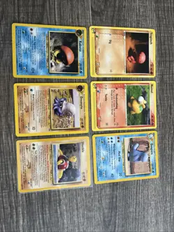 Pokemon TCG Yuka Morii Lot - 6 Cards - Image 1
