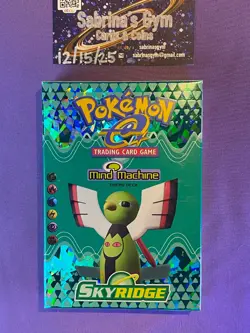 (Mint) Empty Mind Machine Skyridge Theme Deck Pokemon Card Box - Image 1