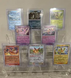 Pokemon Prismatic Evolutions 8 Card Reverse Holo Eevolution Lot - Near mint - Image 2
