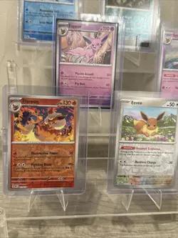 Pokemon Prismatic Evolutions 8 Card Reverse Holo Eevolution Lot - Near mint - Image 4