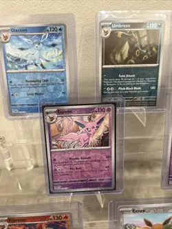 Pokemon Prismatic Evolutions 8 Card Reverse Holo Eevolution Lot - Near mint - Image 5