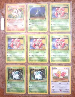 Pokemon 1st Edition Jungle 43 Cards NM+/Mint Lot ~ Non-Holo Never Played With - Image 3