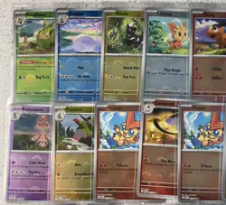 Pokemon Black Bolt White Flare PokeBall Reverse Holo 28 Card Lot - Image 2