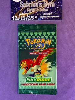 Empty Skyridge Set Ho-oh artwork Pokemon Card Opened Packs E Series - Image 1