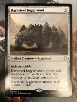 1x Darksteel Juggernaut Commander 2018 C18 LP/NM MTG Magic the Gathering x1 MKE - Image 1