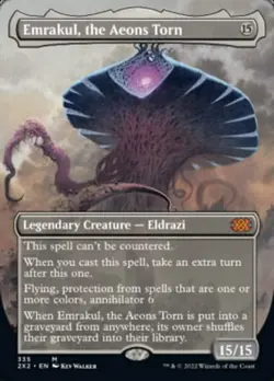 Emrakul, the Aeons Torn (Borderless Alternate Art) [Double Masters 2022] Foil N - Image 1