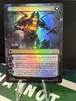 🌟 Recyclops, Eco-Friendly (Garruk) FOIL The OFFICE Secret Lair MTG 🌟 - Image 1