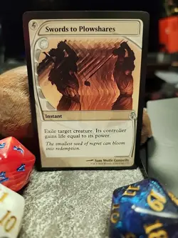 MTG Swords to Plowshares - Future Sight - Mystery Booster 2 #153 - Image 1