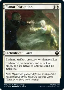 Planar Disruption Light Play, English Magic the Gathering MTG Phyrexia: All Will - Image 1