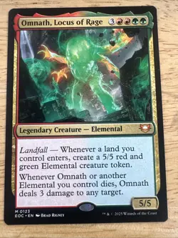 Omnath, Locus of Rage Commander: Edge of Eternities Regular - Image 1
