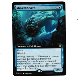 Aboleth Spawn (Extended Art) #612 (NM) Baldur's Gate CLB Magic MTG - Image 1