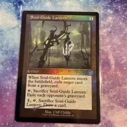 Soul-Guide Lantern (FOIL) x1 - MTG The Brothers' War Retro Artifacts BRR #54 - Image 1