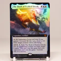 The Book of Exalted Deeds | 359 | Borderless Foil NM | MTG | ENG - Image 1