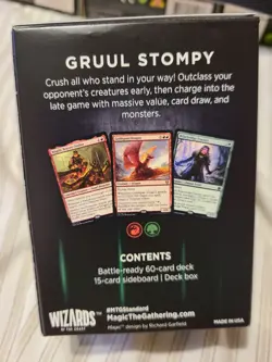 MTG Magic Gruul Stompy Standard Challenger Deck 2022 Factory Sealed SEE PICS - Image 2