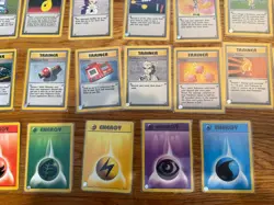 Base Set COMPLETE Unlimited NON HOLO Cards #17-102 NM - Image 5